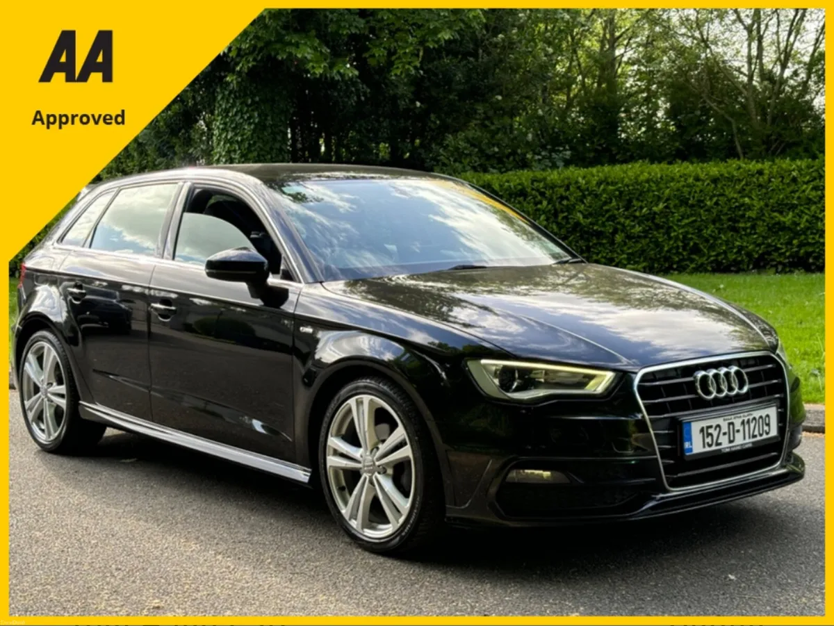 Audi A3 1.6 TDI S-LINE 5DR 2015 *IRISH CAR* - Image 1