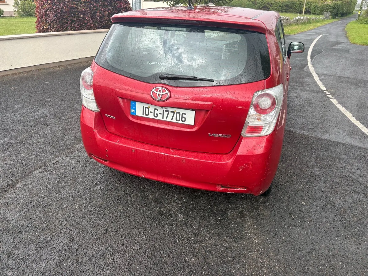 2010 Toyota Verso 2.0 D4D NCT 09/26 - Image 4