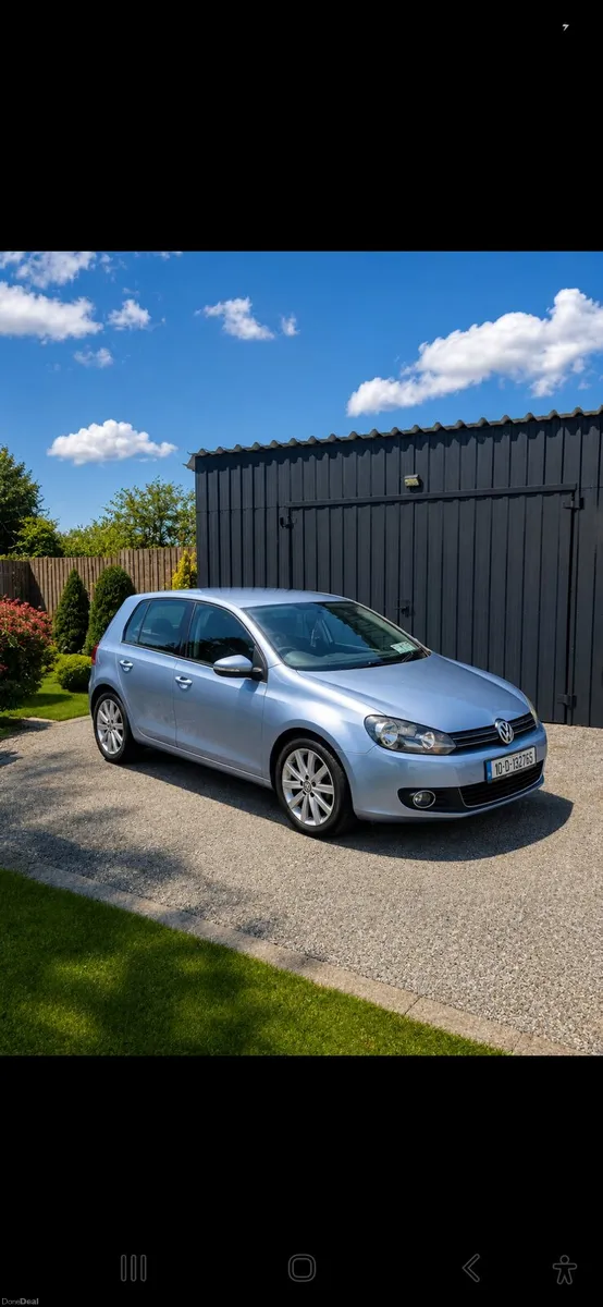2010 Vw golf ,2.0Tdi nct 11/26 low milage - Image 1