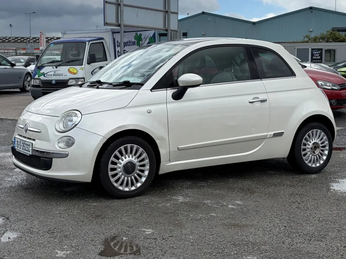 2010 Fiat 500 1.2 Lounge Nct 02/27 - Image 3