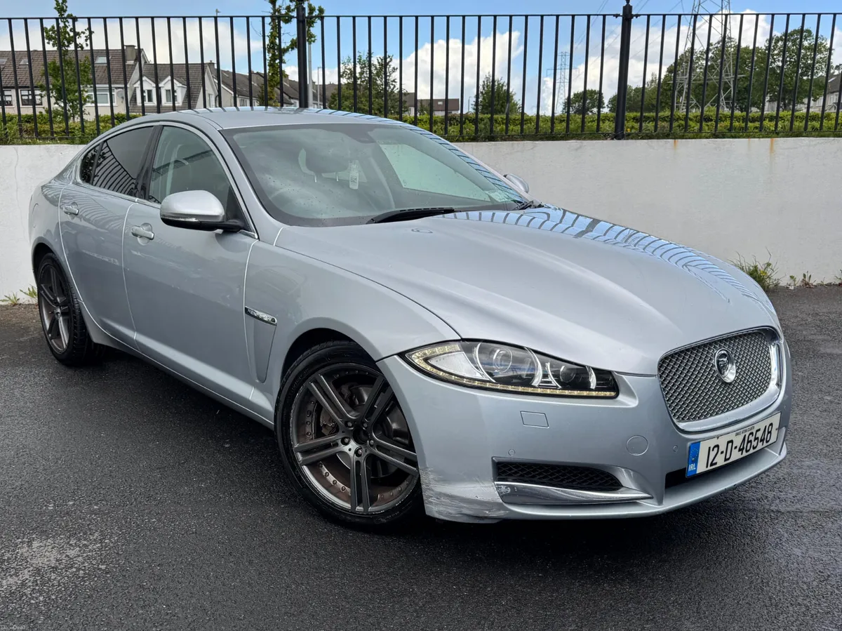 Jaguar XF 2.2 LUXURY 2012 NCT’d & Taxed - Image 1