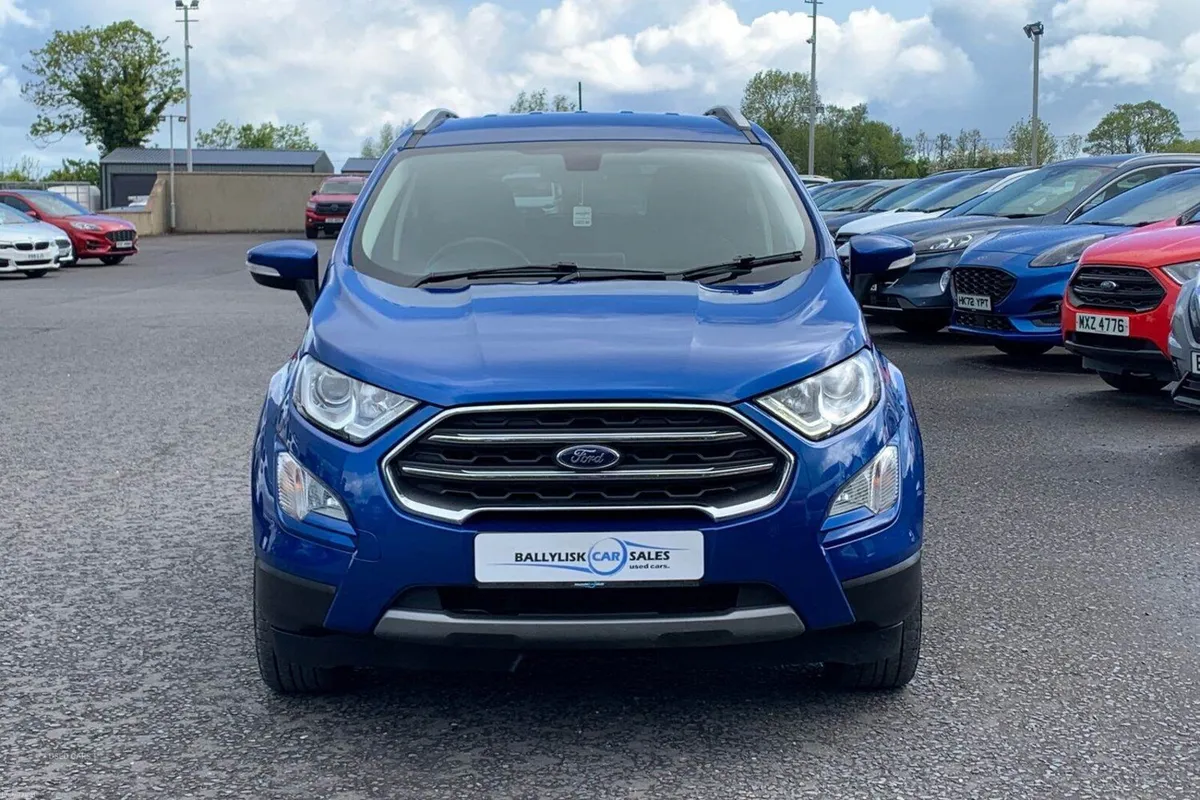 Ford EcoSport 1.0T 125PS Titanium in Lightning Blu - Image 4