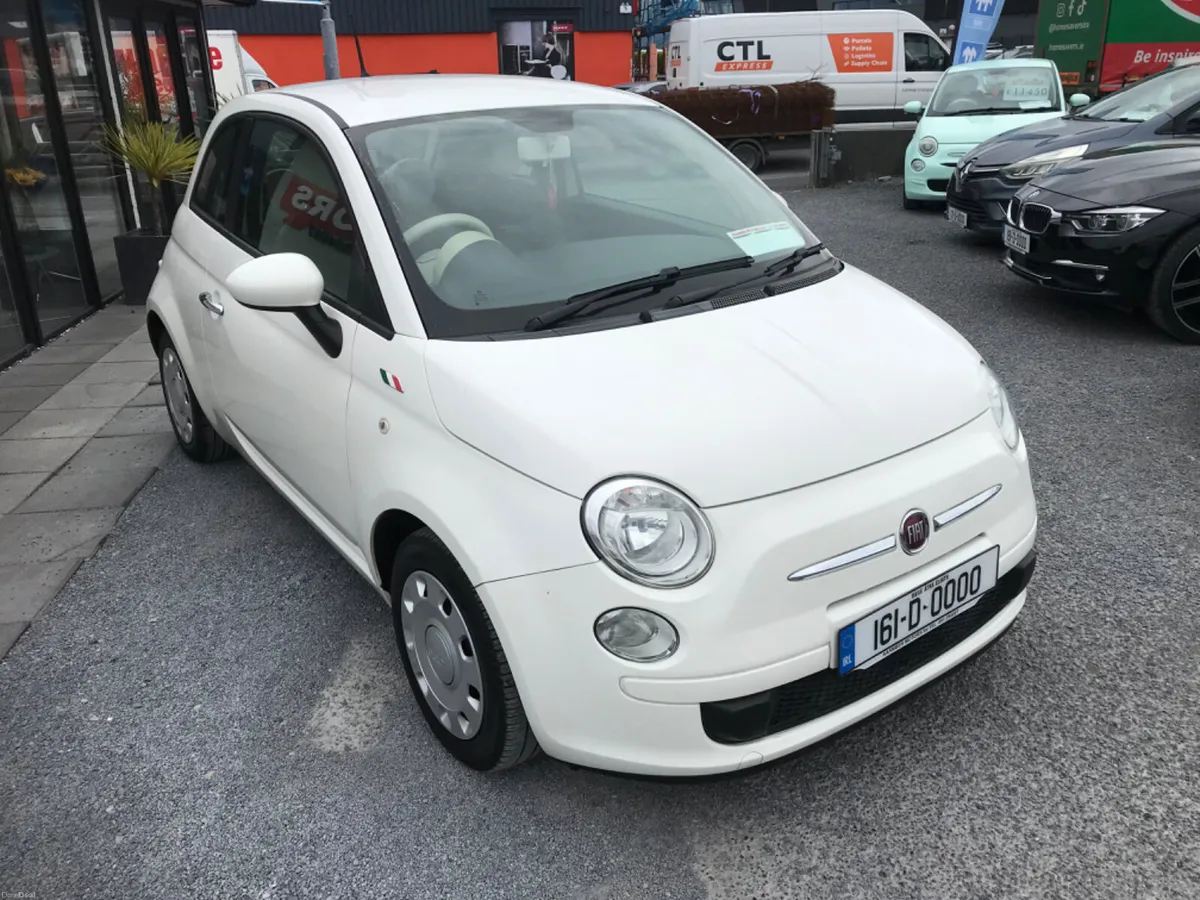 2016 FIAT 500 WHITE - Image 3