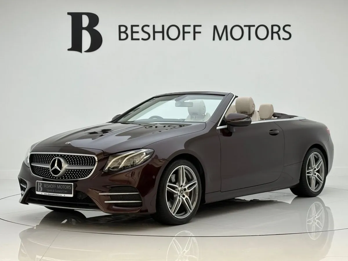 Mercedes-Benz E-Class 220d AMG SPORT CABRIOLET=LOW - Image 1