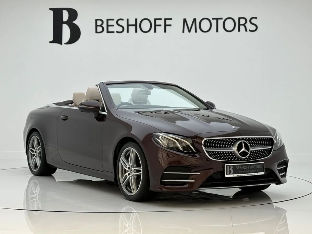 Mercedes-Benz E-Class 220d AMG SPORT CABRIOLET=LOW - Image 3