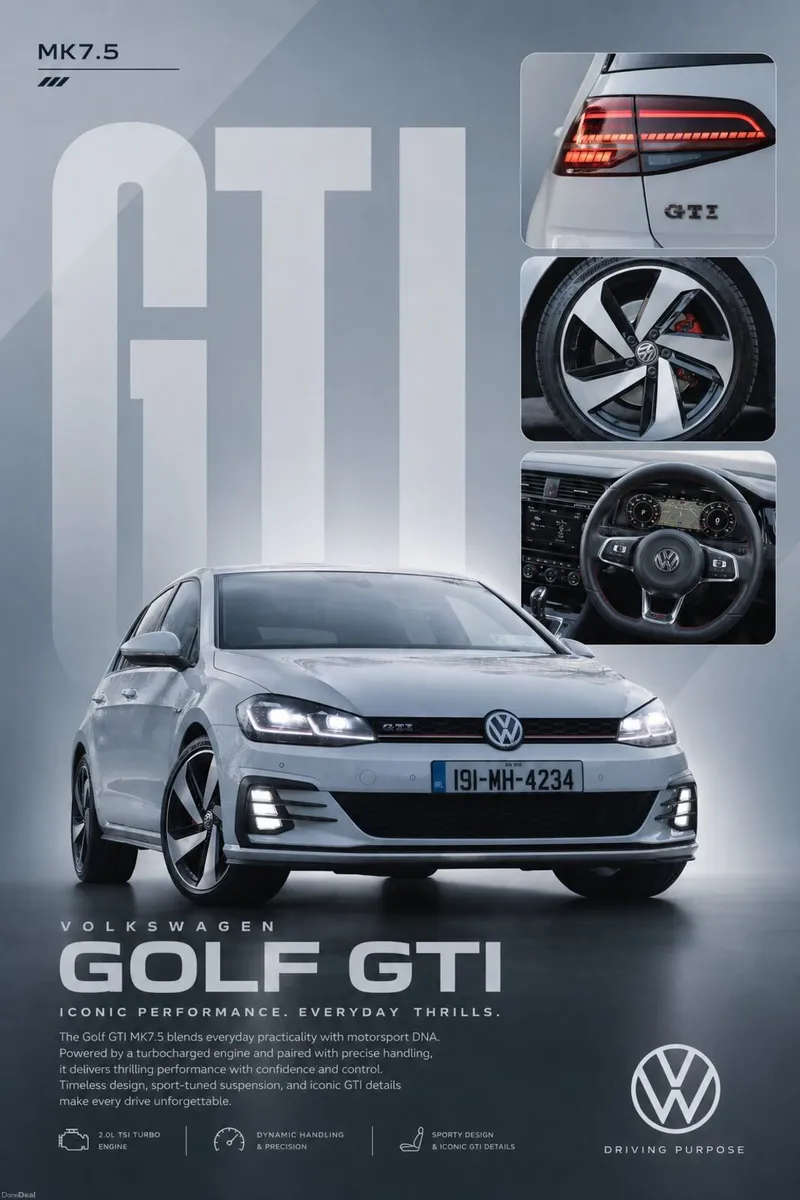 2019 Volkswagen Golf GTI MK7.5 DSG — DCC - Image 1