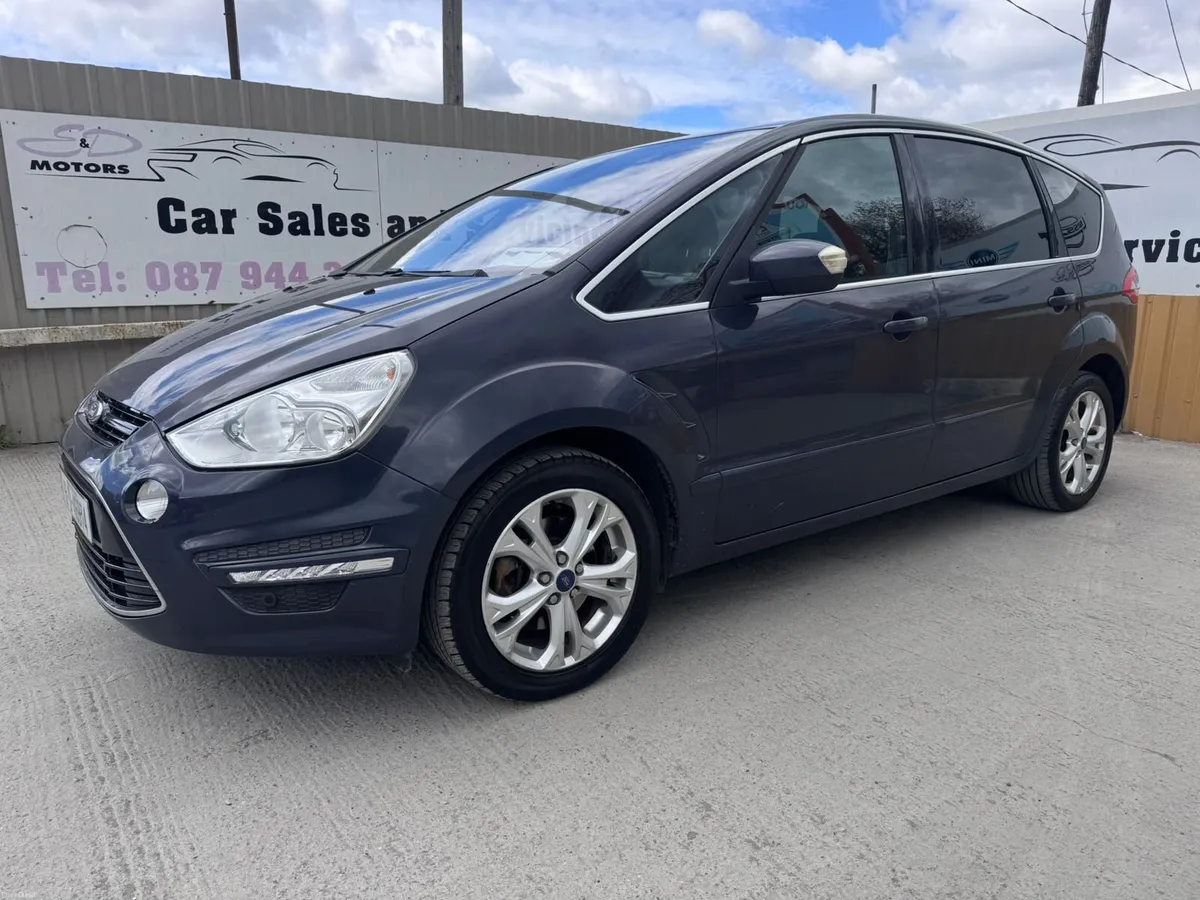 12 Ford S-Max  2.0TDCI 140PS Titanium Low miles - Image 1