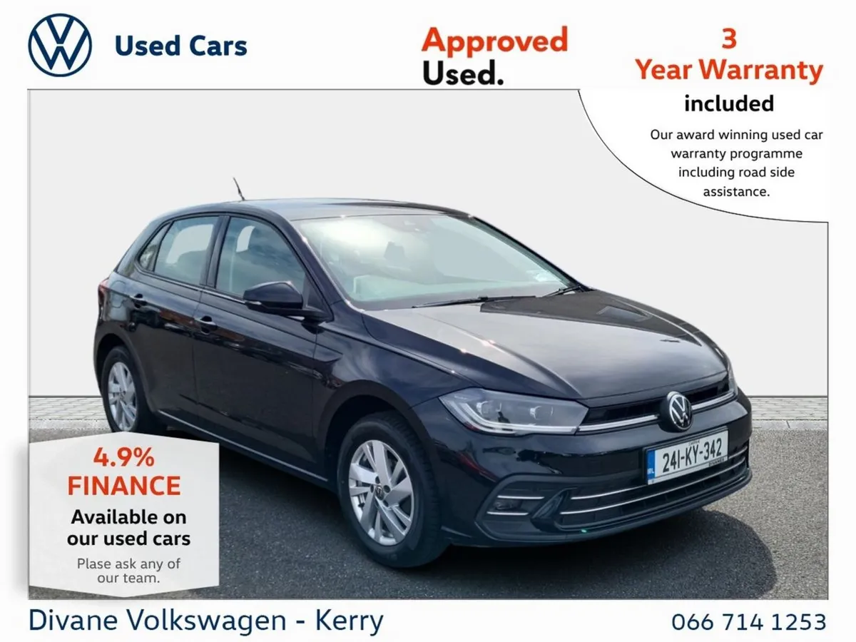 Volkswagen Polo STYLE 1.0 TSI PETROL 95BHP - Image 1