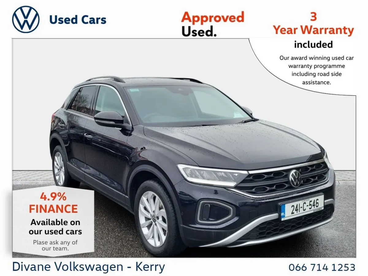 Volkswagen T-Roc LIFE 2.0 TDI M6F 116 BHP - Image 1