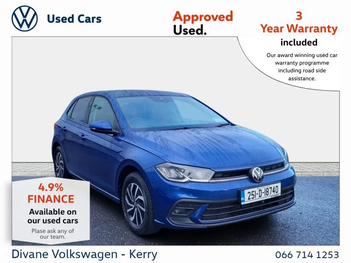 Volkswagen Polo EDITION 75 1.0TSI PETROL 95 BHP - Image 1