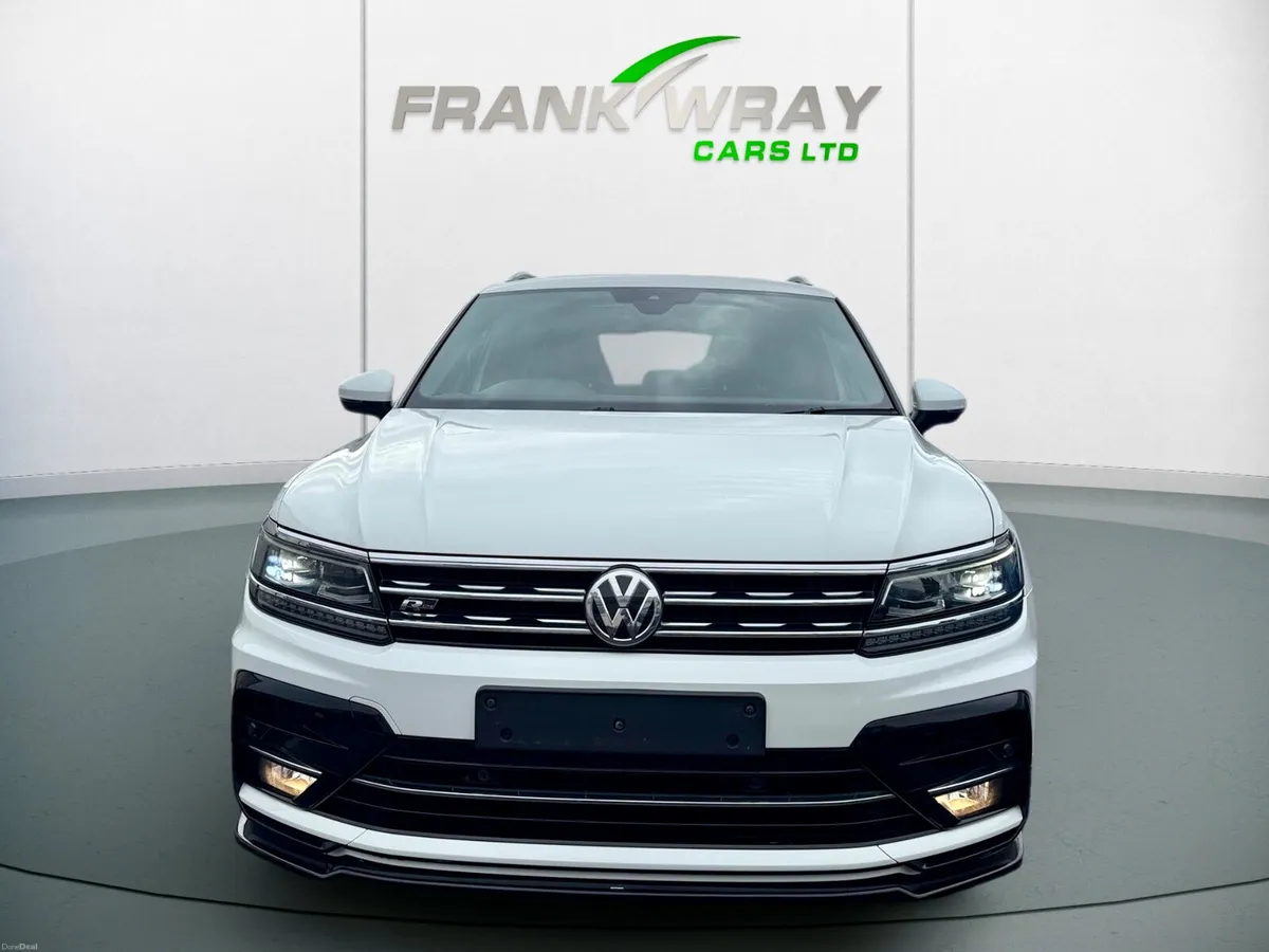 2018 VOLKSWAGEN TIGUAN R-LINE 2.0 TDI 150 BHP MINT - Image 2