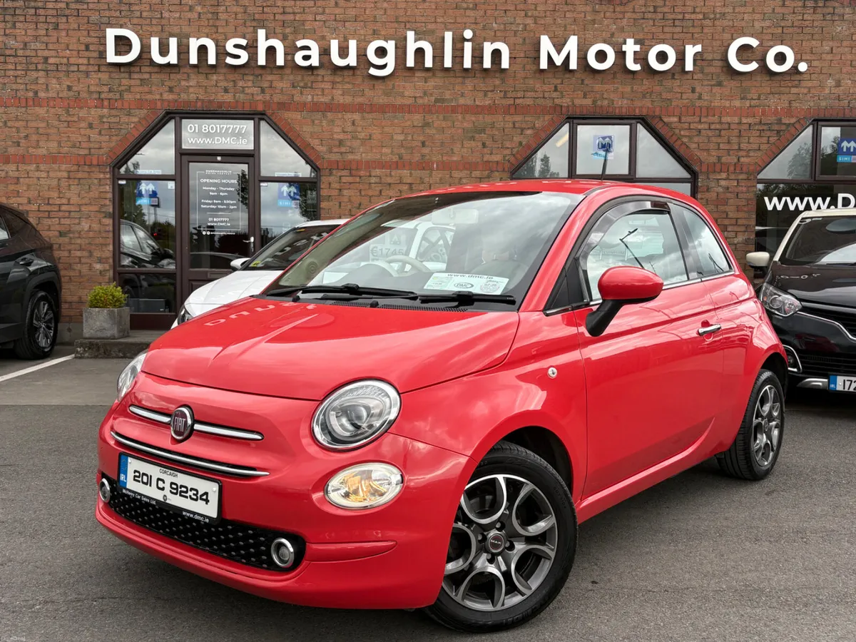 201 Fiat 500 1.2 Petrol Lounge Model *Low Kils* - Image 1
