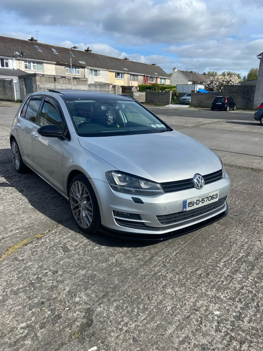 VW Golf Mk7 high spec, sunroof and heated seats - Image 1