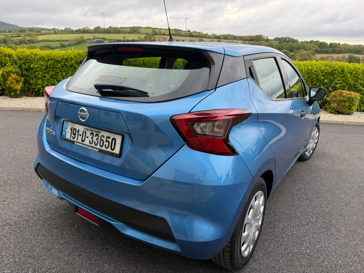 2019 Nissan Micra 1.0T 5Dr H/B 54KMS NCT 04/27 - Image 3