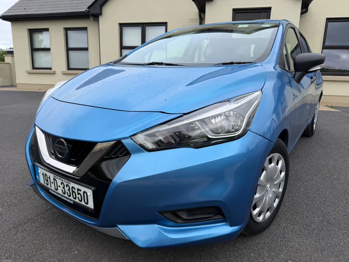 2019 Nissan Micra 1.0T 5Dr H/B 54KMS NCT 04/27 - Image 1