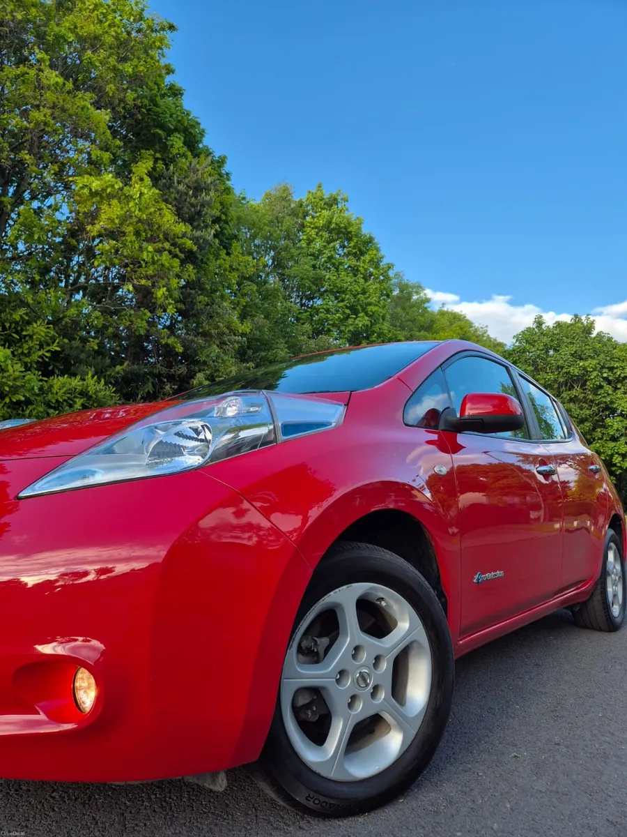 Nissan Leaf 30 KW, €3.5 100km, 27k miles, NCT27, - Image 4
