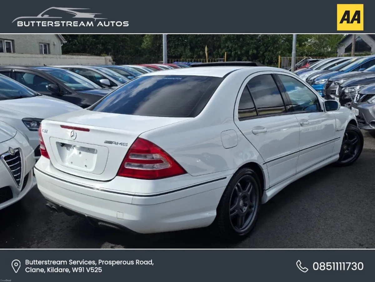 Mercedes-Benz C-Class C32 AMG AUTO FSH RARE CAR - Image 2