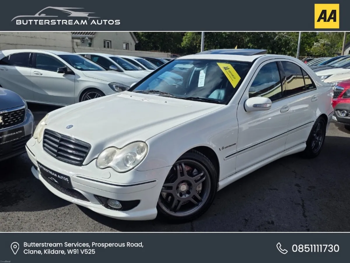 Mercedes-Benz C-Class C32 AMG AUTO FSH RARE CAR - Image 4