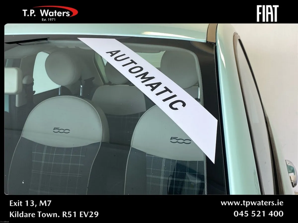 Fiat 500 1.2 AUTOMATIC - SAME DAY FINANCE APPROVAL - Image 5