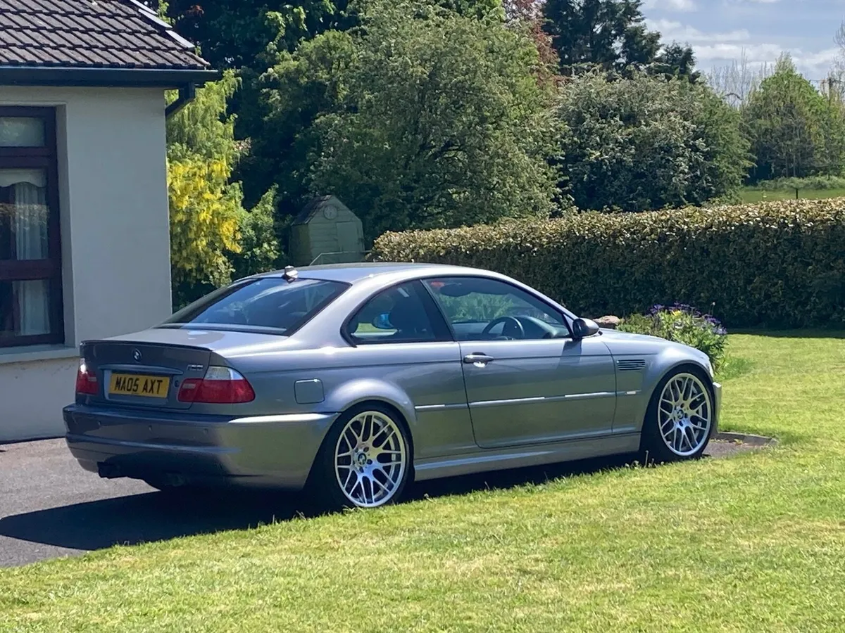 BMW E46 M3 CSL Silver Grey - Image 1