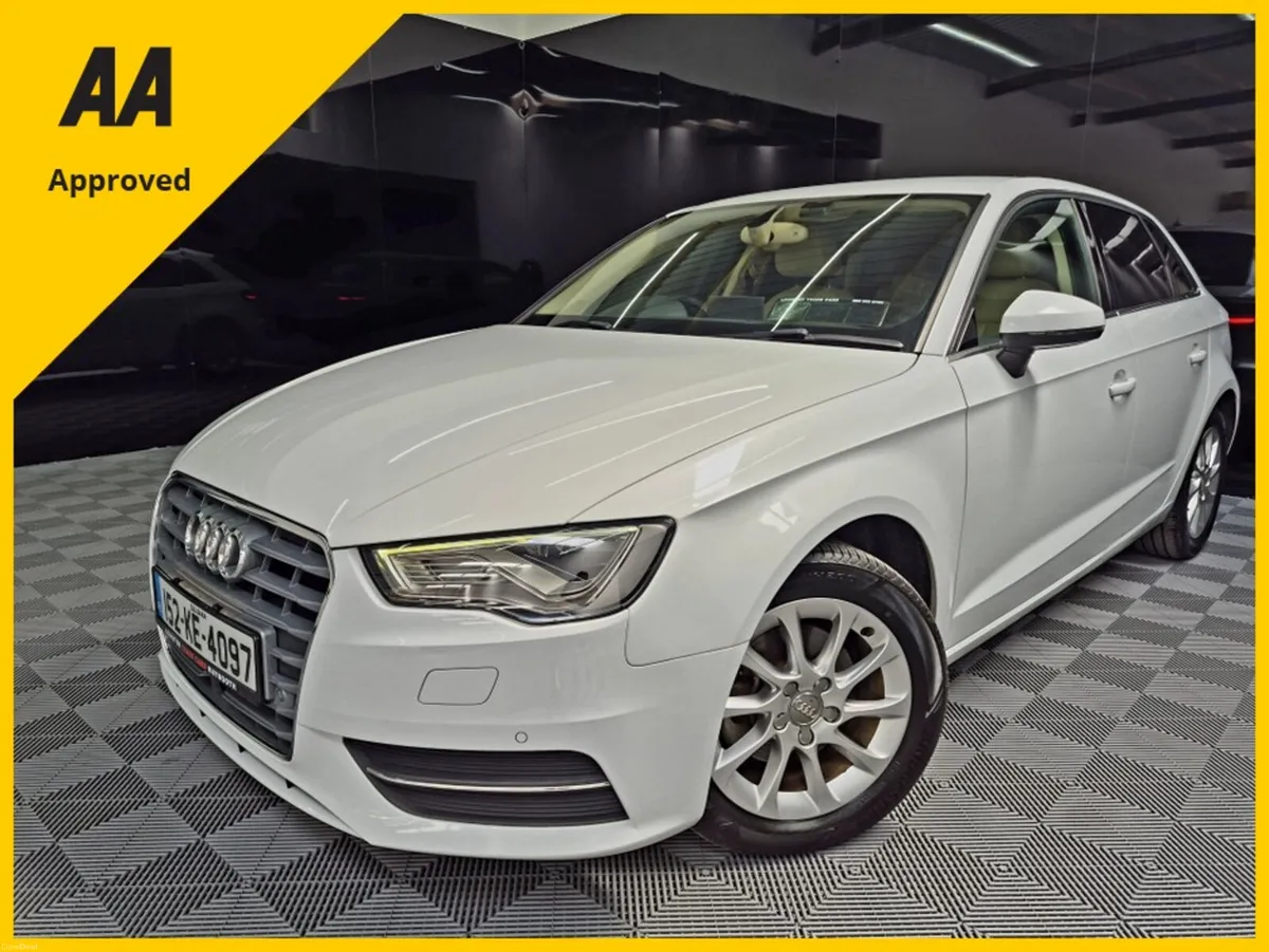 🔥 2015 AUDI A3 1.4 PETROL HEATED CREAM LEATHER - Image 1
