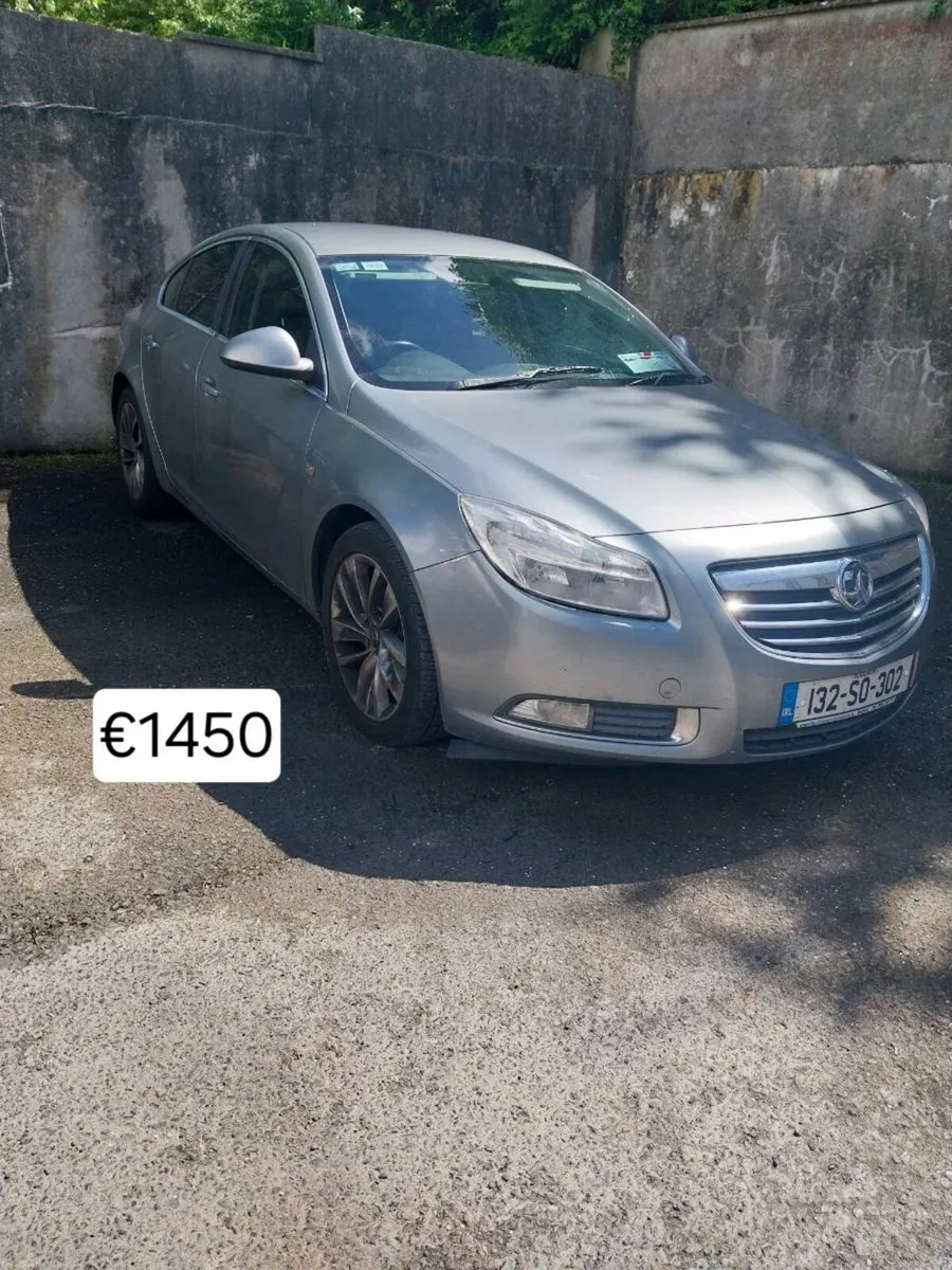 2013 Vauxhall insignia 2ltr diesel NCT - Image 1