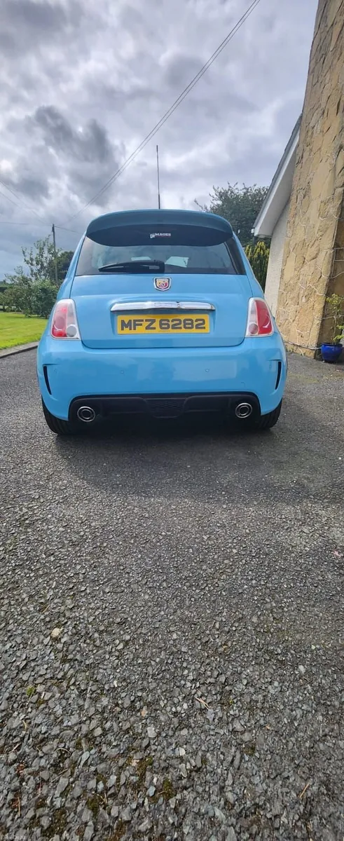 VolareBlue Abarth500,UK REG,2013NewNCT - Image 2