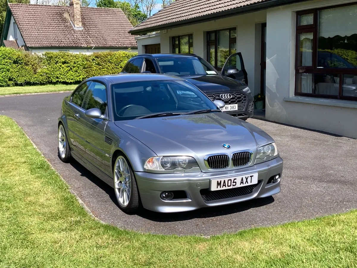 BMW E46 M3 (CSL Silver Grey colour) - Image 1