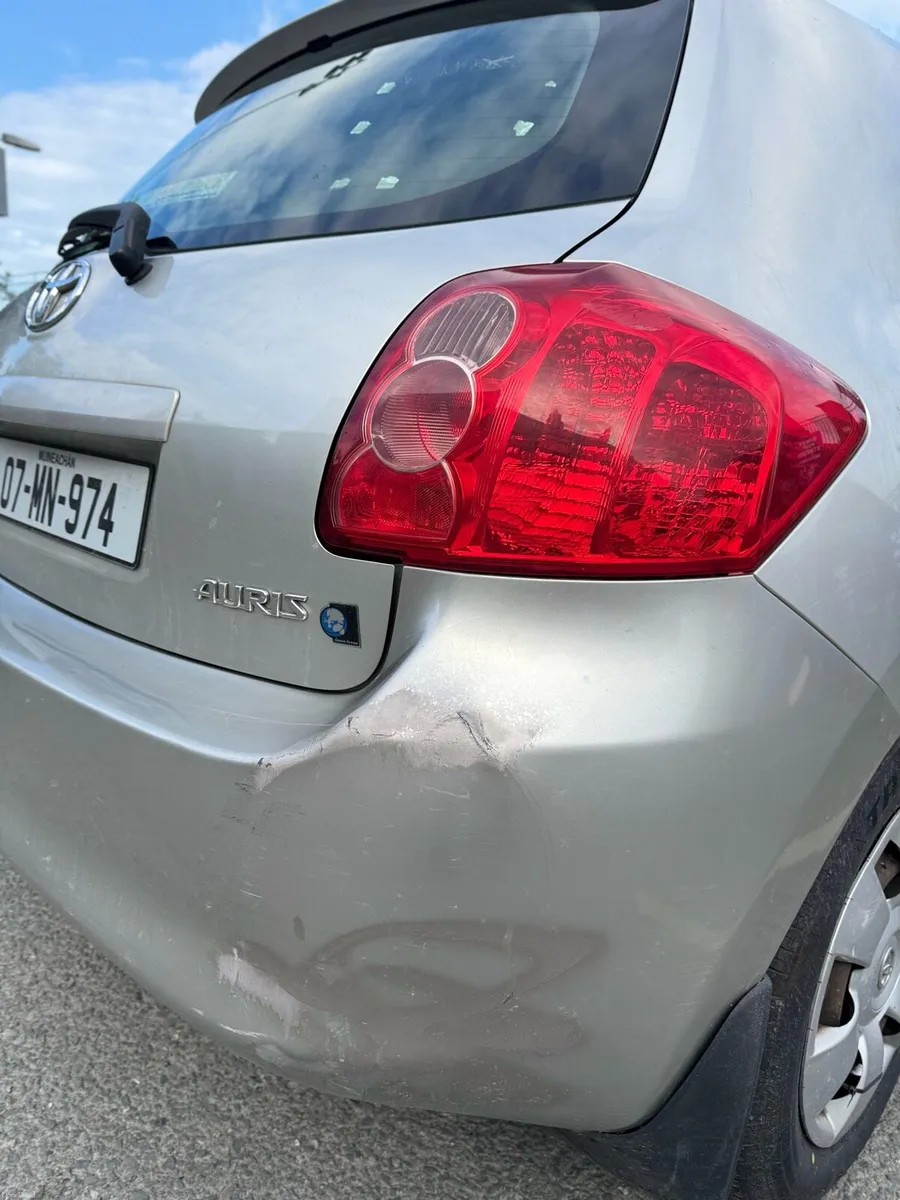 2007 Toyota Auris 1.4 Petrol-Manual-NCT 02/27. - Image 2