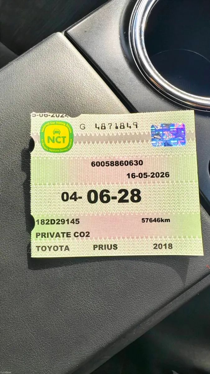 2018 TOYOTA PRIUS ALPHA AUTOMATIC 7 SEATS.NCT 2028 - Image 3