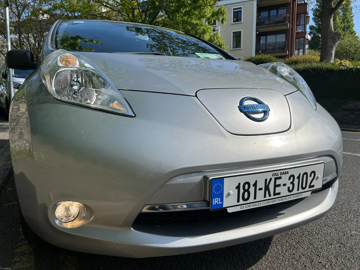 2018 NISSAN LEAF ELECTRIC NCT MARCH 2028 - Image 3
