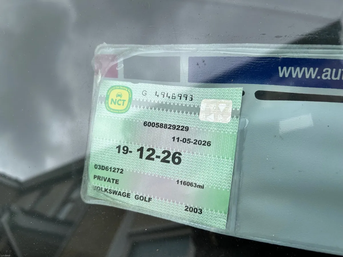 Volkswagen Golf 2003 - Image 1