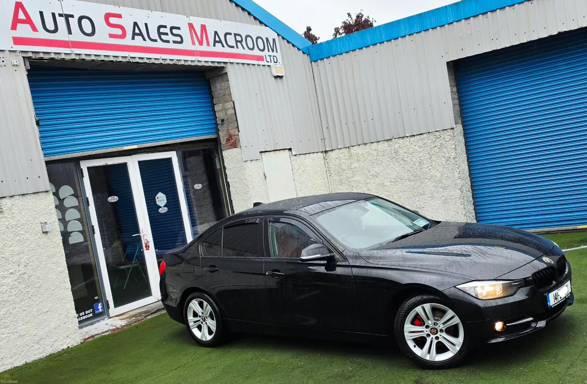 BMW 318d SPORT RED LEATHER INTERIOR - Image 1