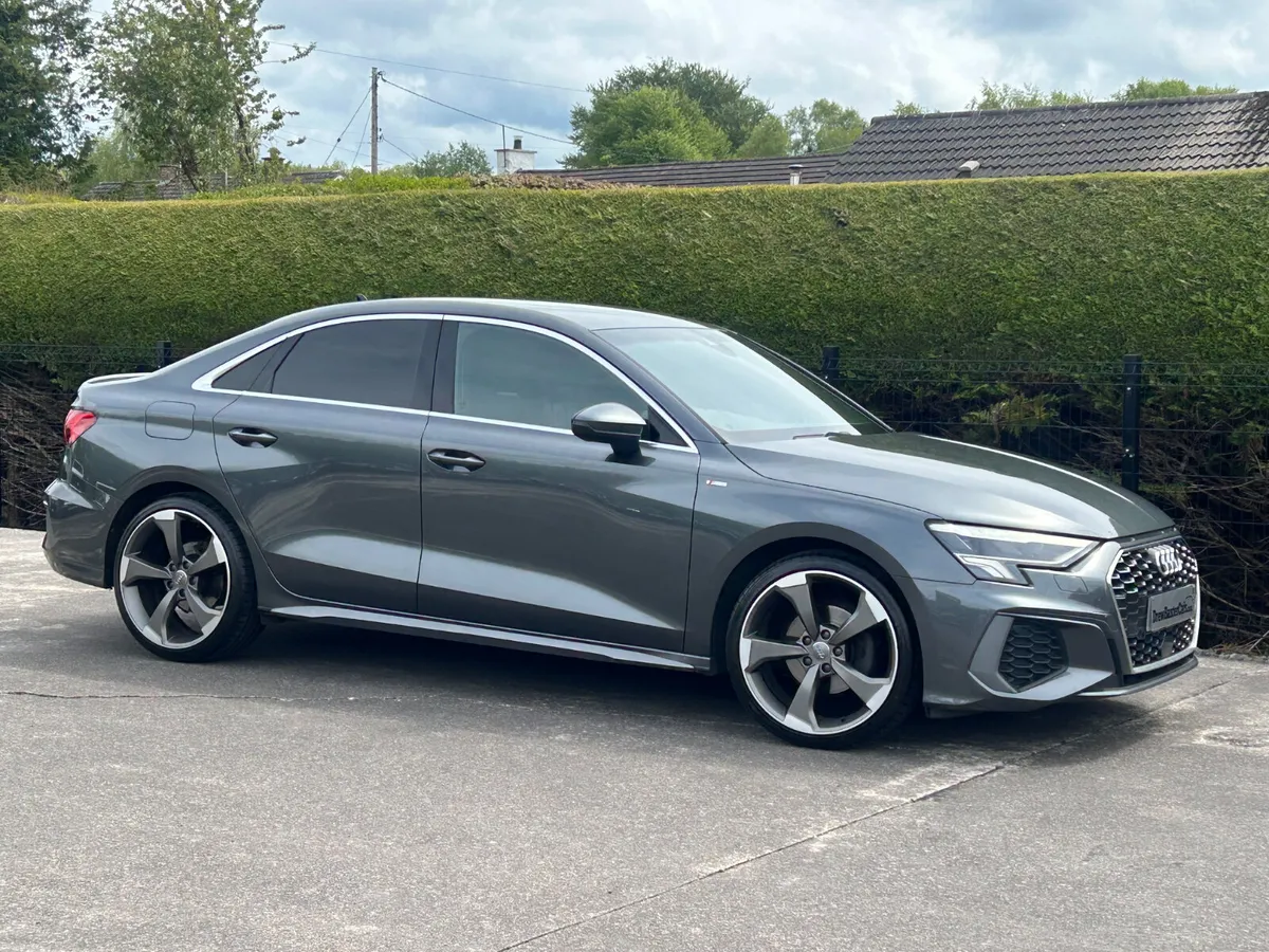 23 Audi A3 Sline Saloon 1Owner  €22995 inc Vrt - Image 2