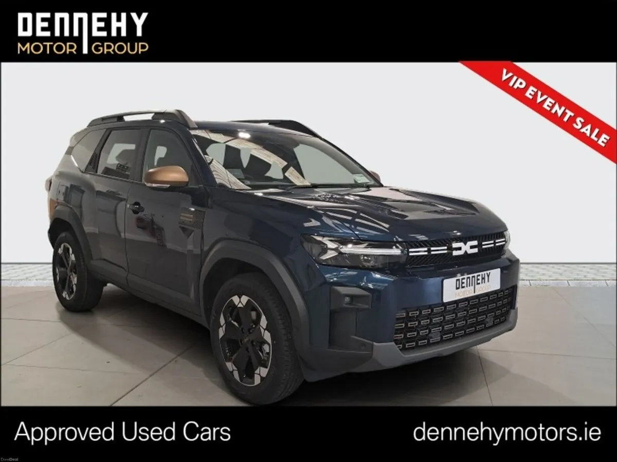 Dacia Bigster 262 CAR SALES EVENT this THURSDAY - - Image 1
