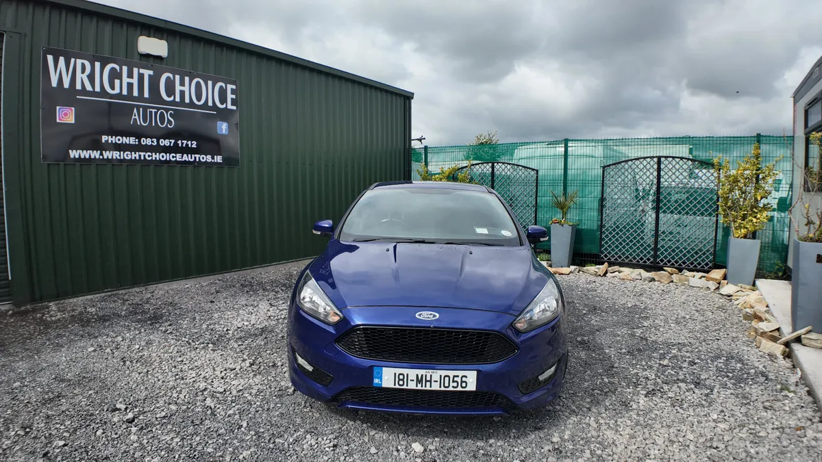 2018 Ford Focus ST Line 1.5 TDCI NCT 01/28 - Image 3
