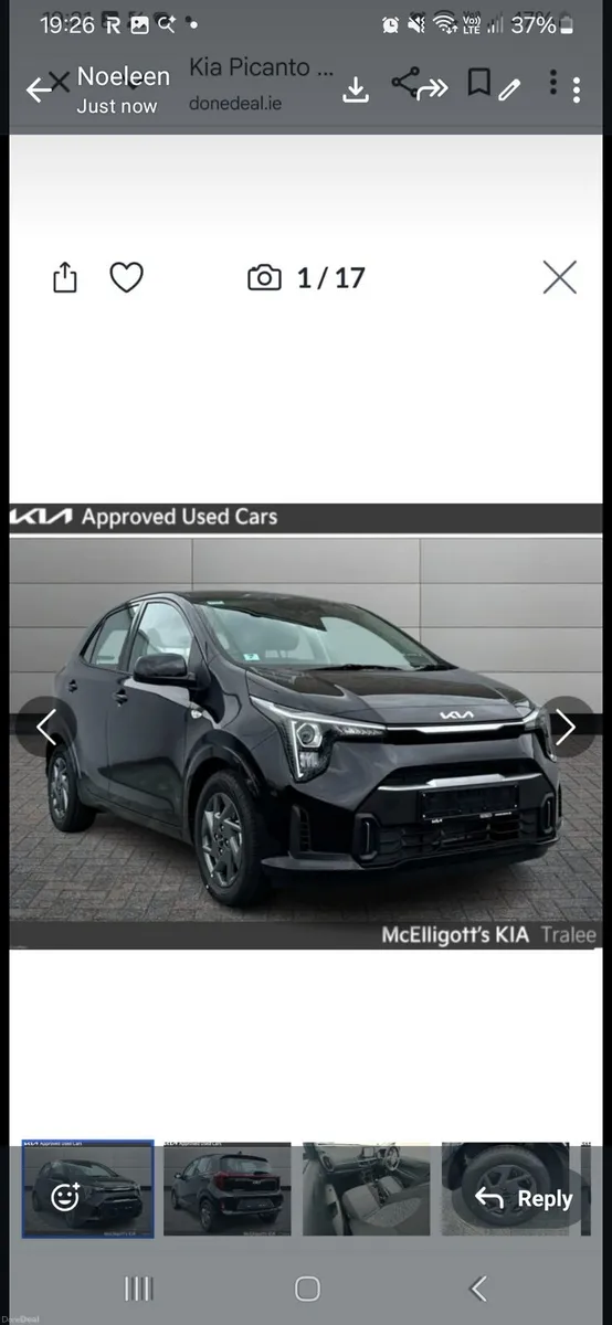 Kia picanto 1.0L petrol brand new 18k - Image 1