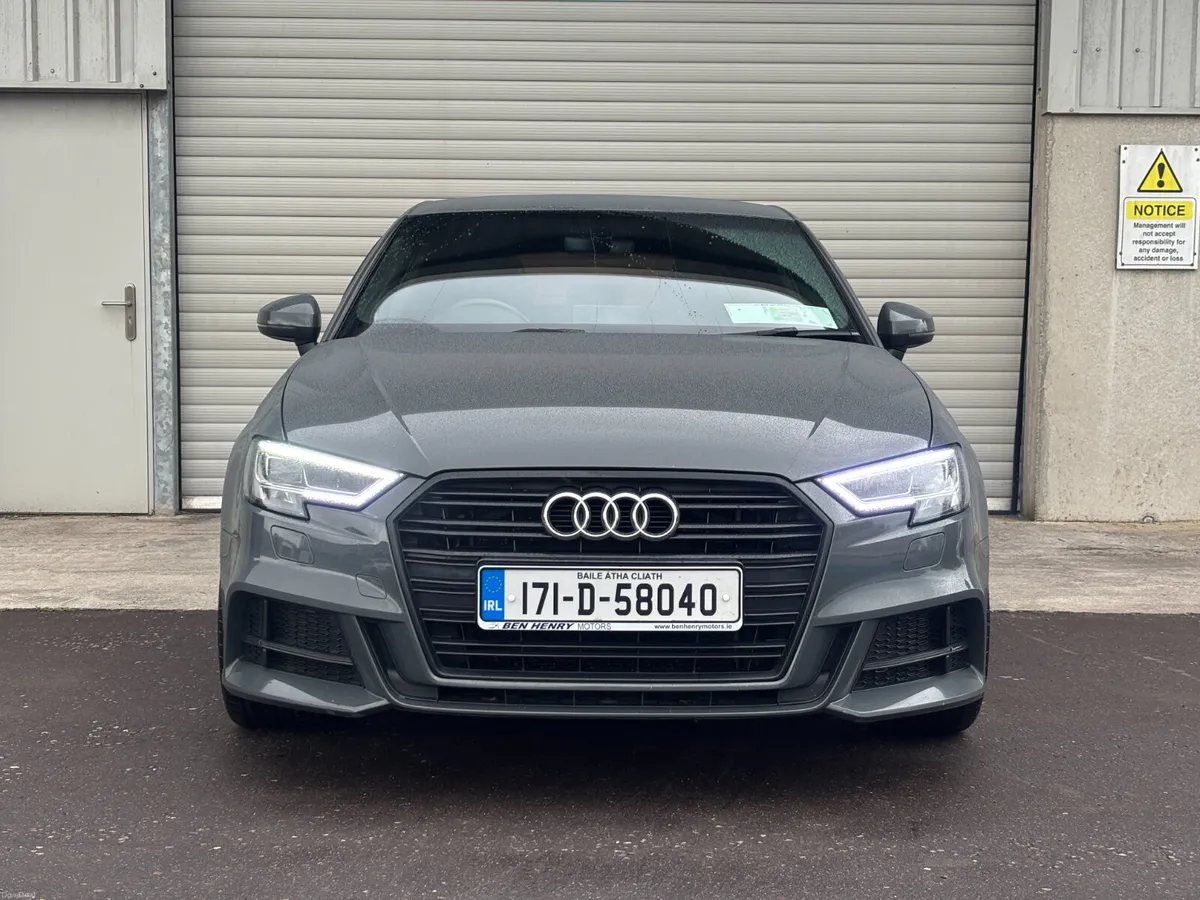 2017 Audi A3 2.0 TDI S-Line Black Ed. *Nano Grey - Image 2