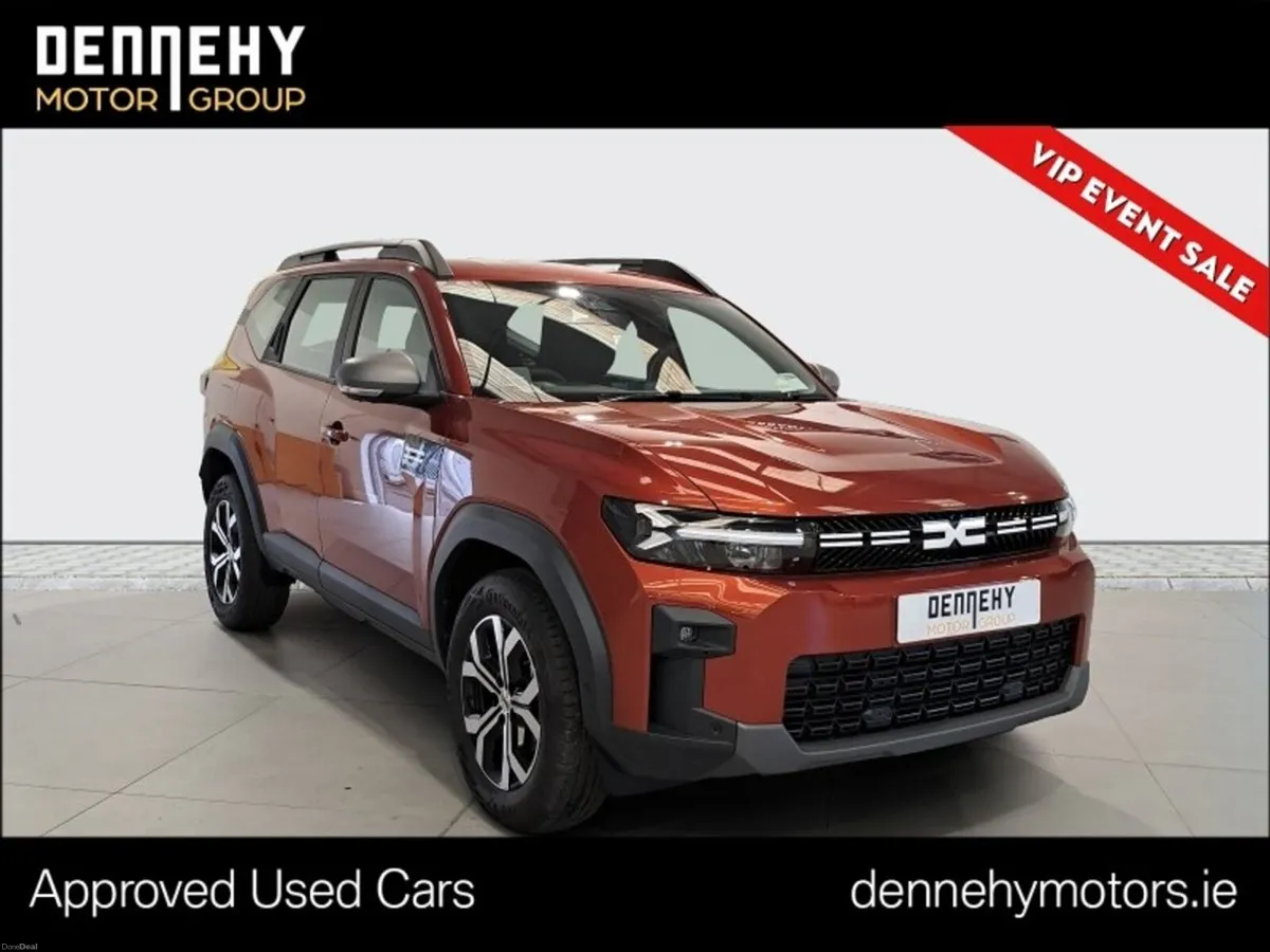 Dacia Bigster 262 CAR SALES EVENT this THURSDAY - - Image 1