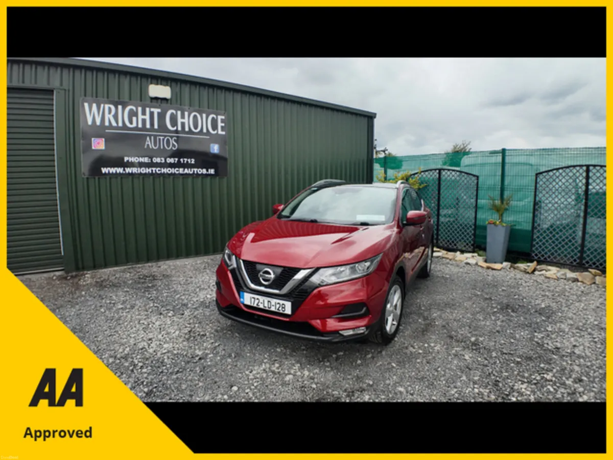 2017 Nissan Qashqai 1.5 DSL SV NCT 07/27 - Image 1