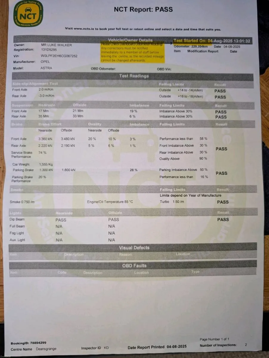 131 Opel Astra GTC for parts - Image 2