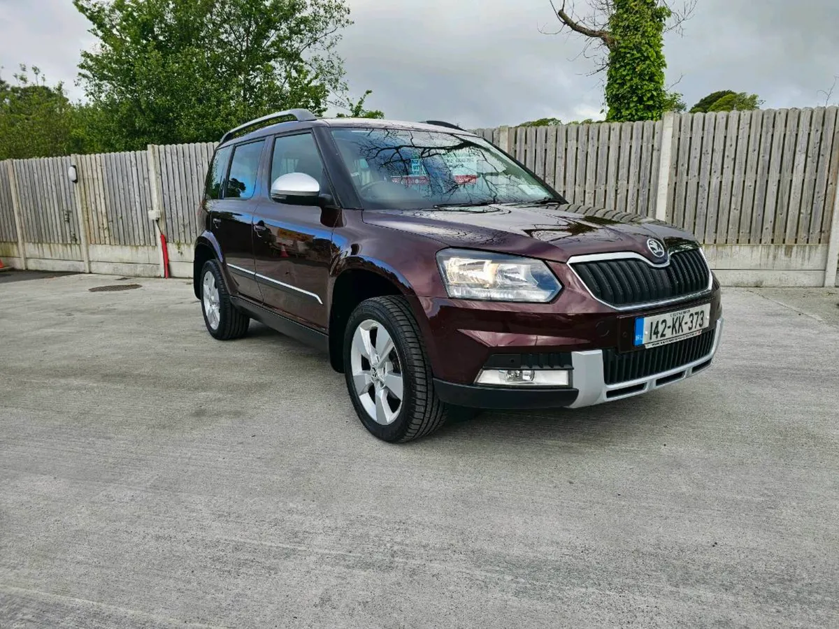 SKODA YETI 2014 VERY LOW MILEAGE - Image 1
