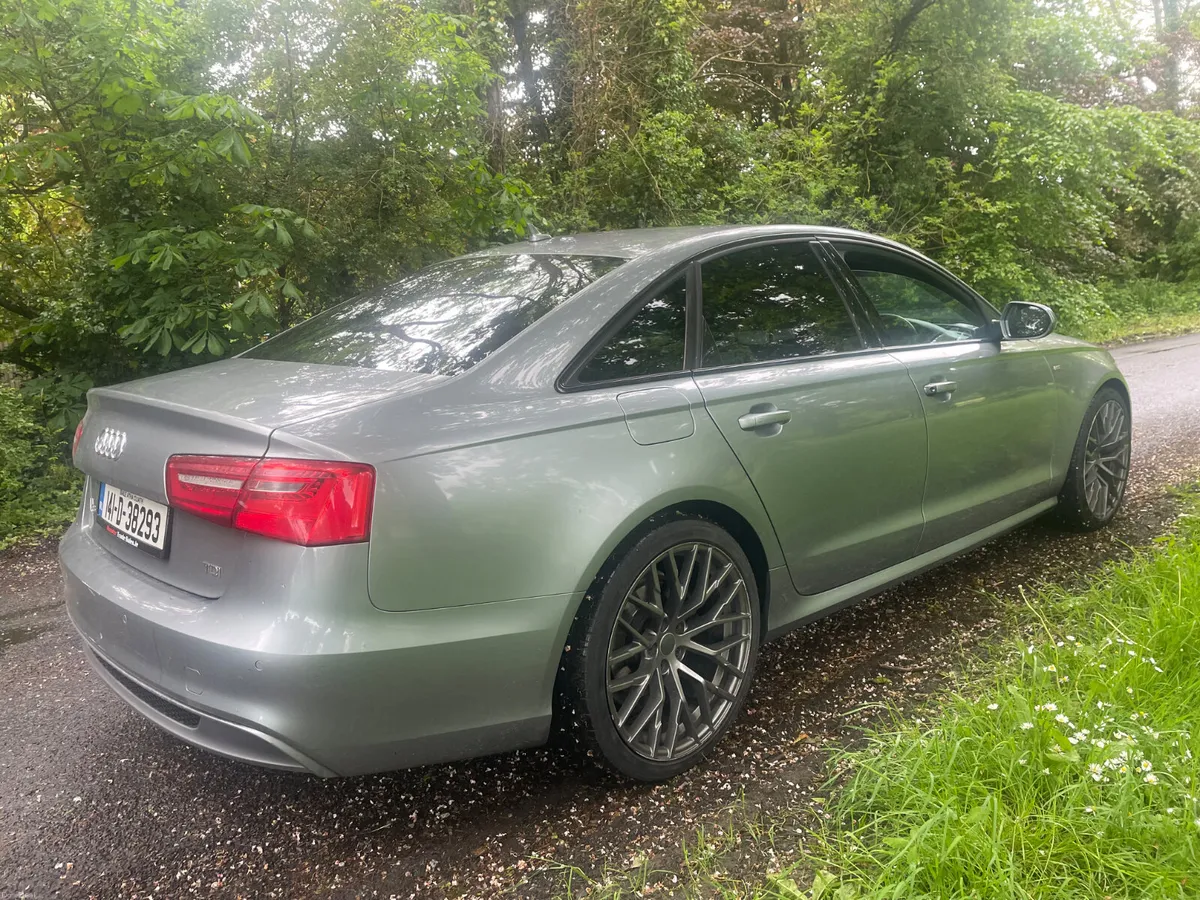 Audi A6   Auto S line factory black edition 2014 - Image 5
