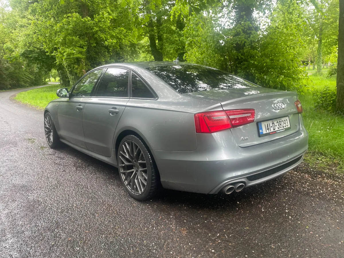 Audi A6   Auto S line factory black edition 2014 - Image 6