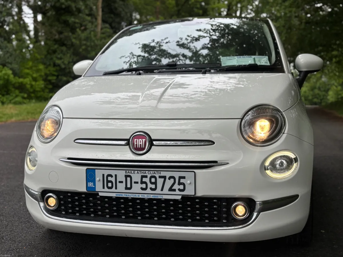 161 Fiat 500 1.2 Lounge ONLY  38,000 MLS ⭐️⭐️⭐️ - Image 3