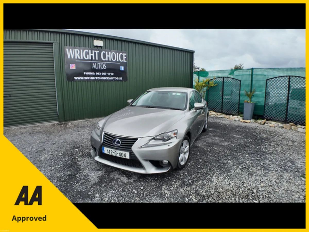 2014 Lexus IS300H NEW NCT 05/27 - Image 1