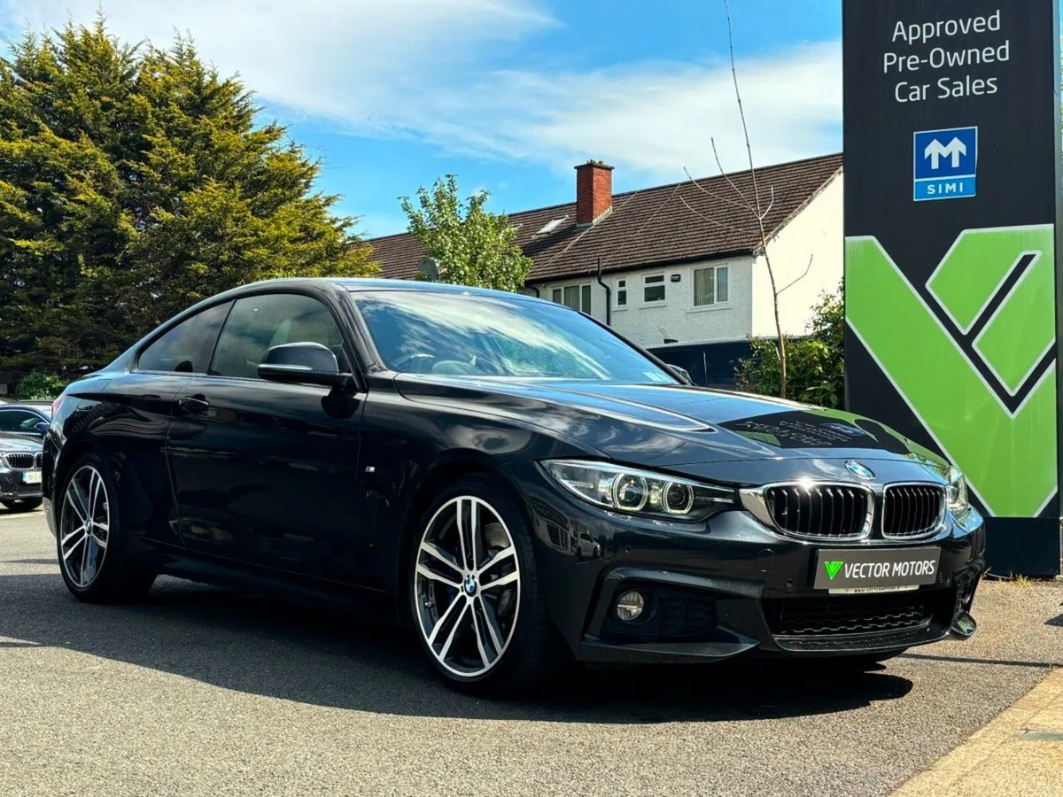 BMW 4-Series 430I M-SPORT 2DR IVORY LEATHER 19" AL - Image 1