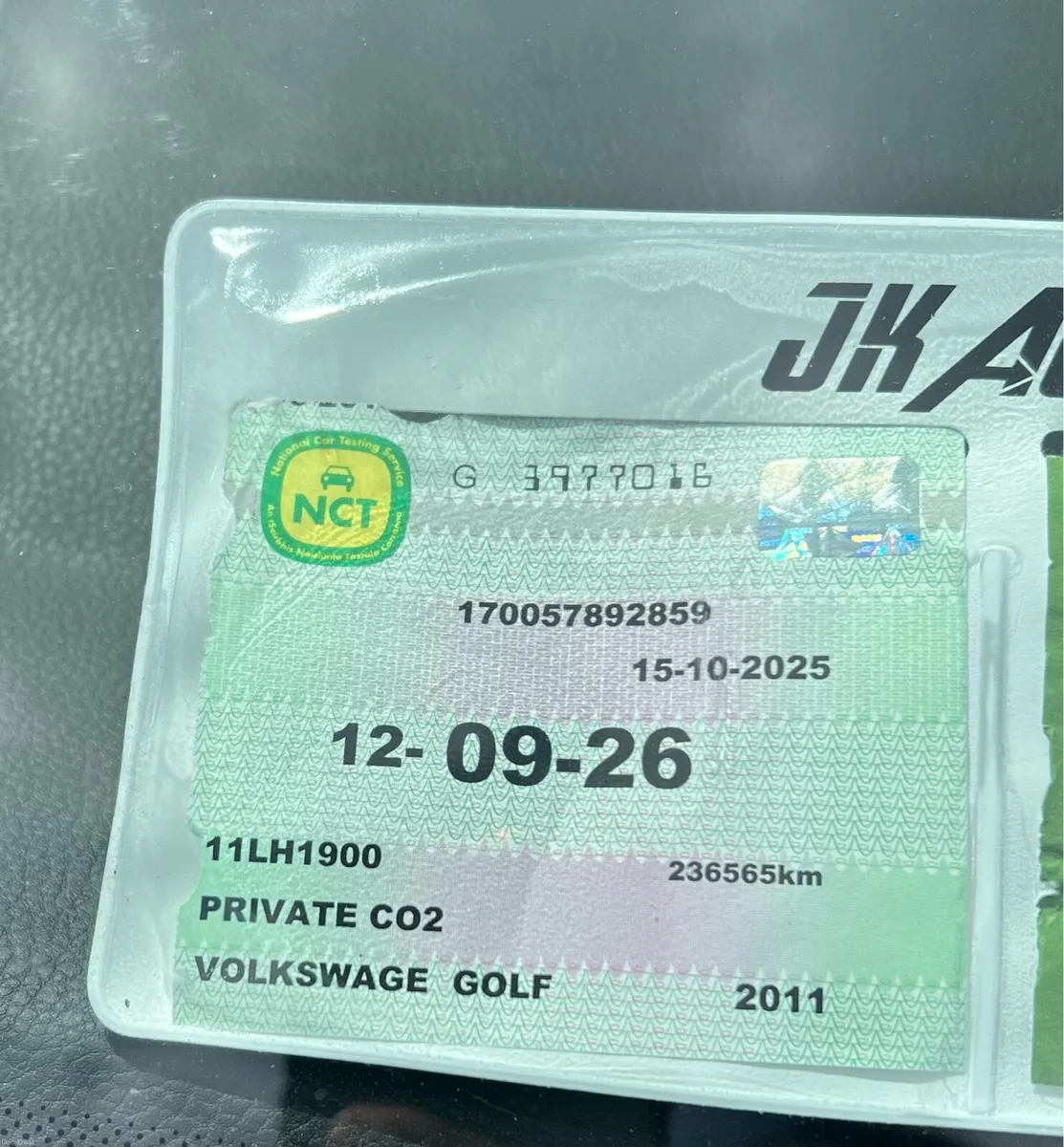 2011 Volkswagen Golf 1.6 Diesel NCT 12/09/26 - Image 3