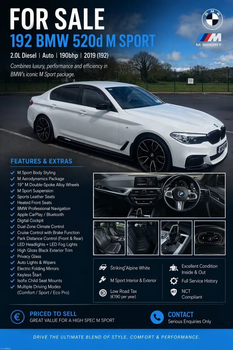 BMW 520 M sport - Image 1