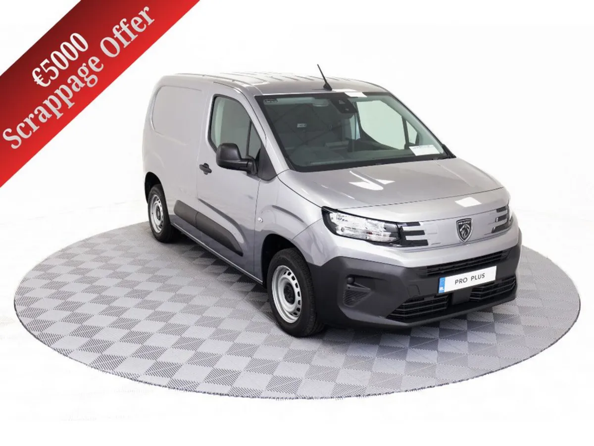 Peugeot Partner *€5, 000 Scrappage Offer* Pro Plus - Image 1